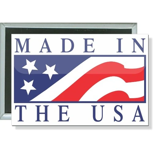 Made in the USA, Political Button 1
