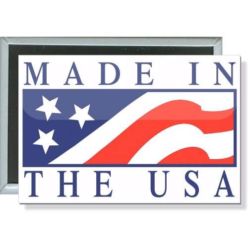 Made in the USA, Political Button