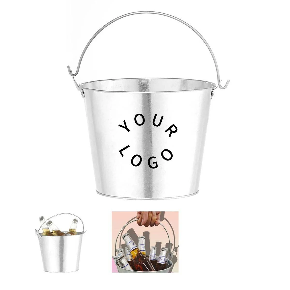 Stylish Champagne Bucket with Alloy Steel Build 1