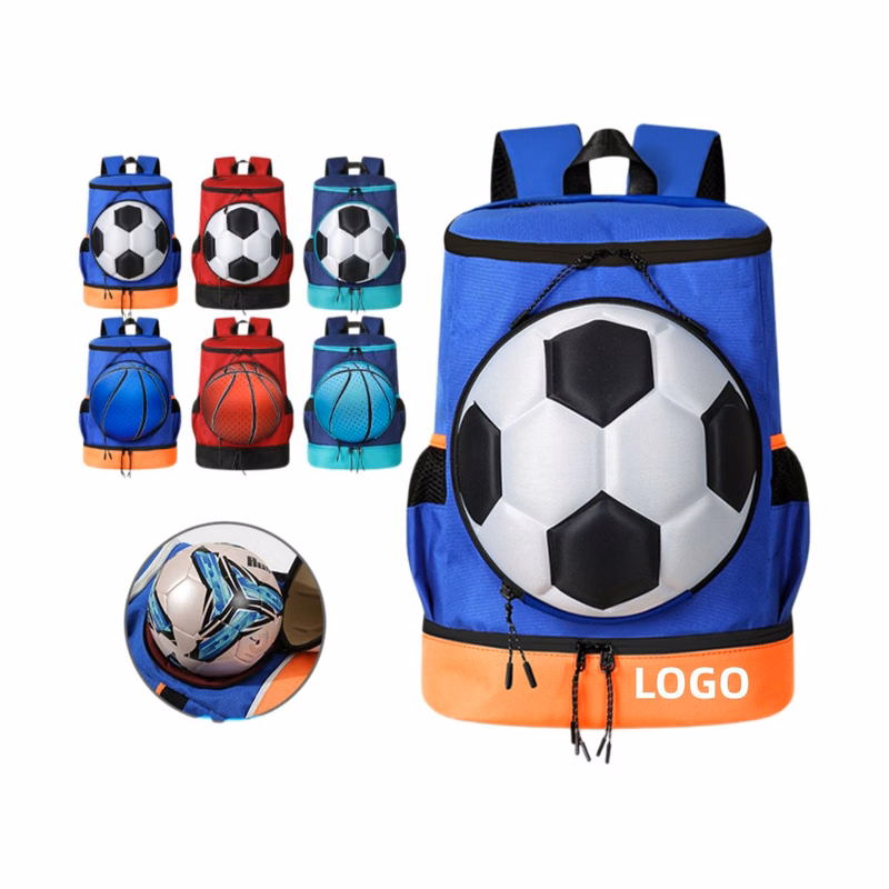 High-Density Nylon Sports Ball Backpack
