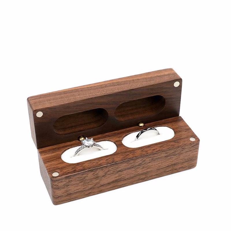 Wood Ring Storage Box