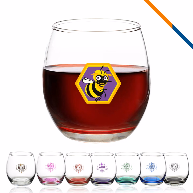 Arleen Stemless Wine Glasses - 11.5 OZ.