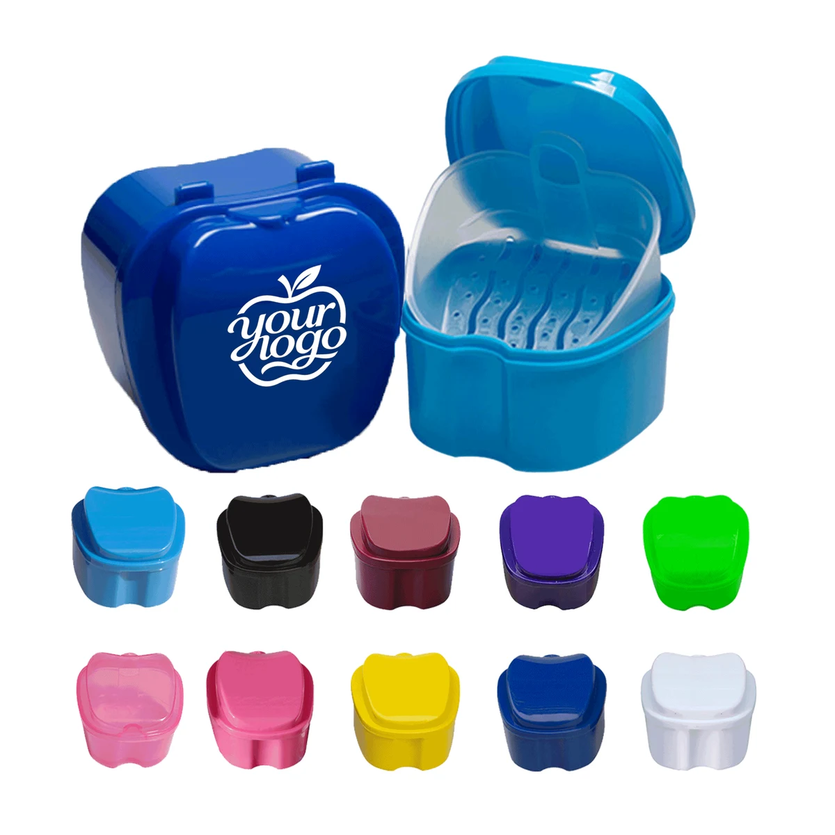 Durable Food-Grade Denture Case 1