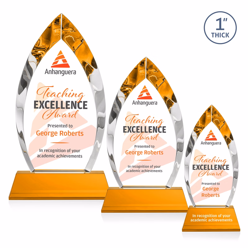 Marinello VividPrint™ Award on Base - Amber