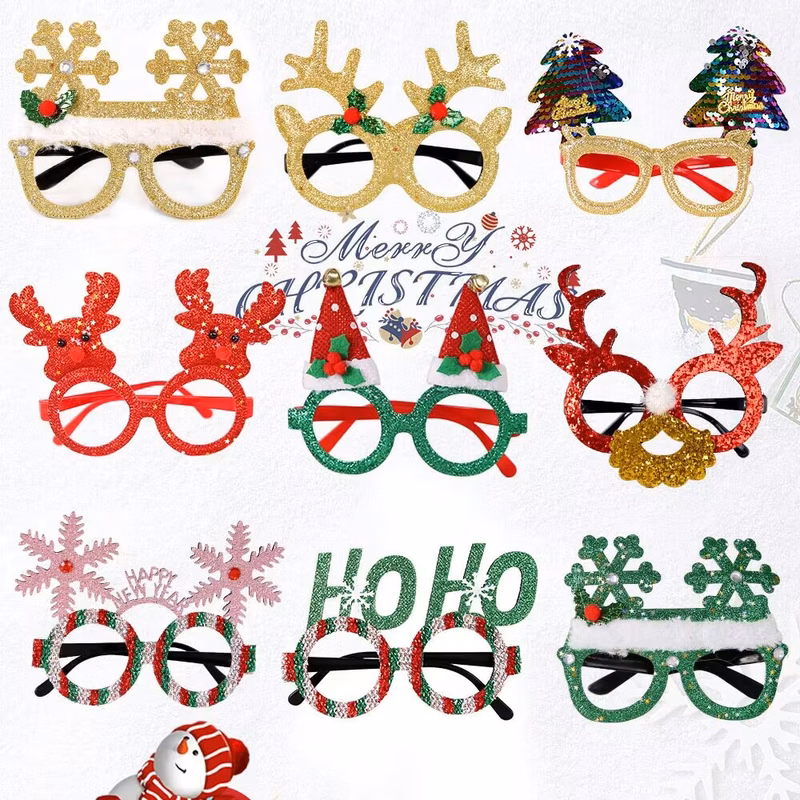 Christmas glasses frames