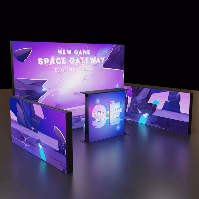 8'H Astra Modular Booth Kit 1