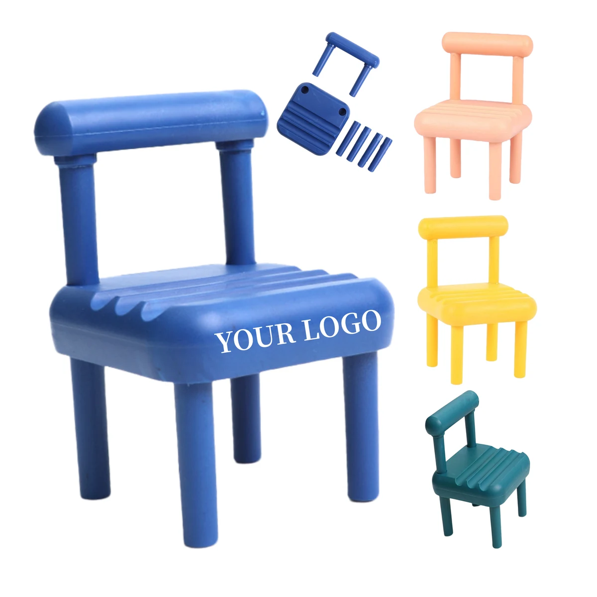 Cute Chair Phone Stand Desk Decoration 1