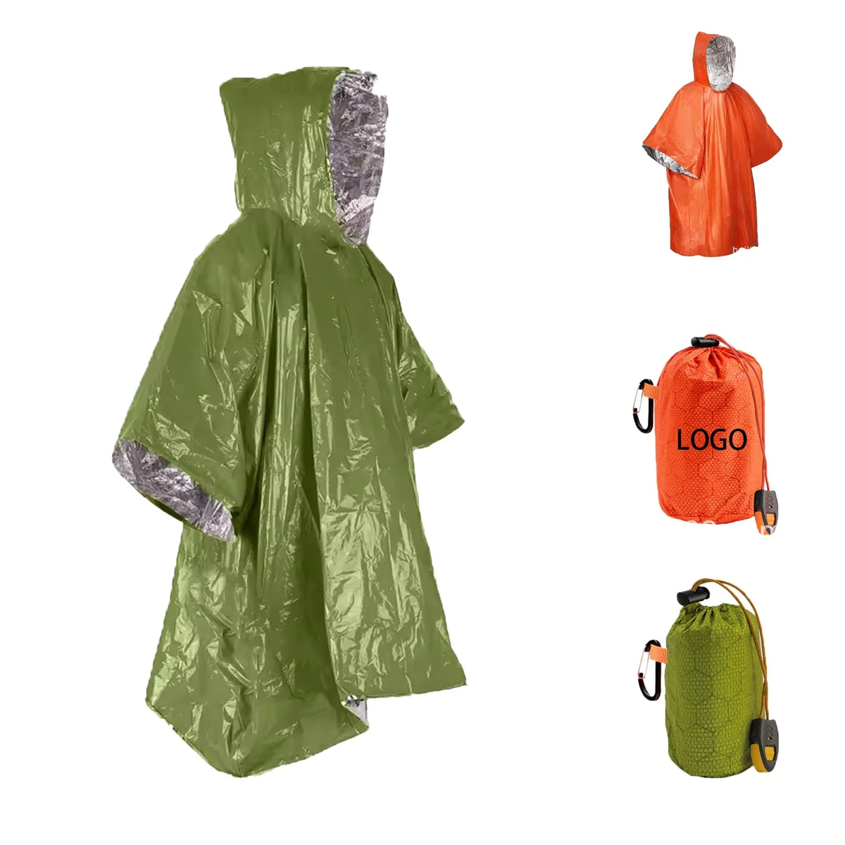 Outdoor Emergency Poncho Set 1