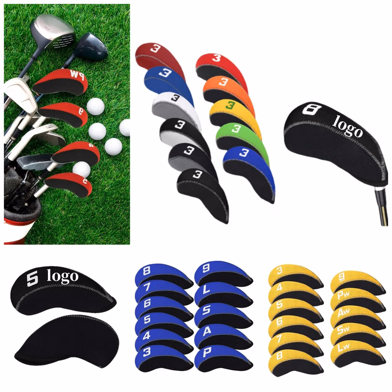 11Pcs Neoprene Number Golf Club Head Cover