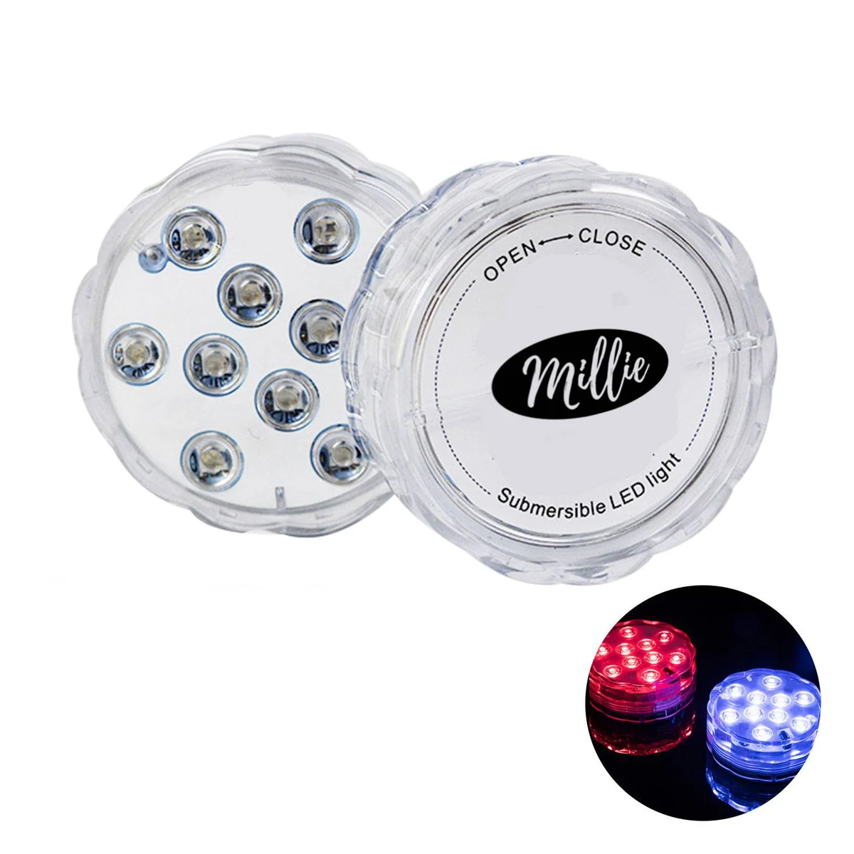Submersible LED Diving Lights with Changing Battery Powered 1