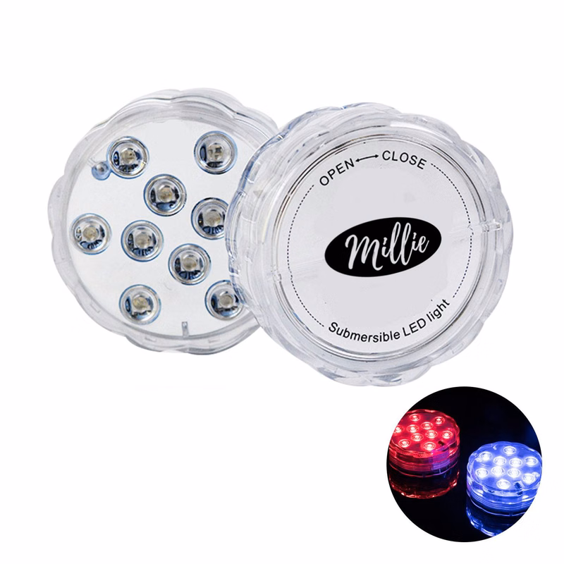 Submersible LED Diving Lights with Changing Battery Powered