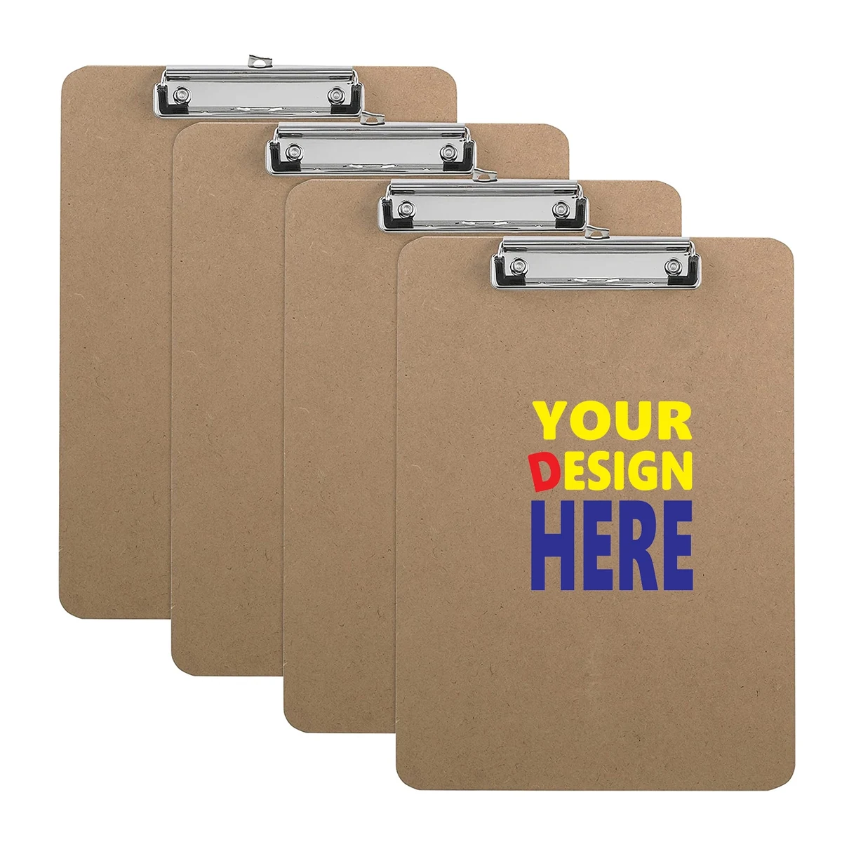 Business Source Flat Clip Hardboard Clipboard 1