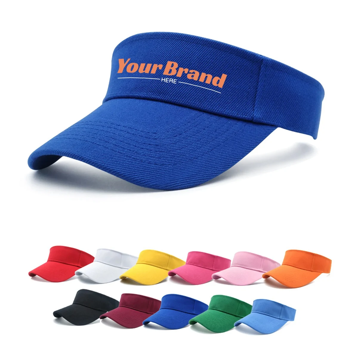 Full Color Cotton Sun Visor 1