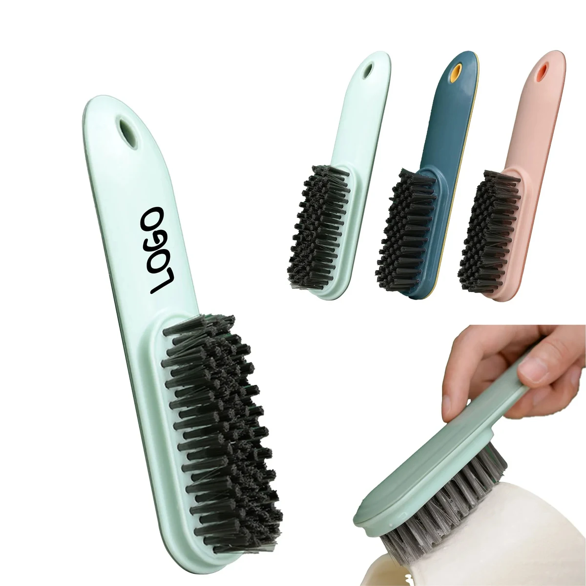 MOQ 10 Long Handle Shoe Brush Grip Cleaning 1
