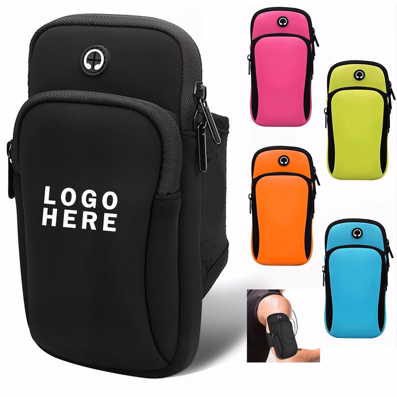 Multi Pocket Sports Phone Armband