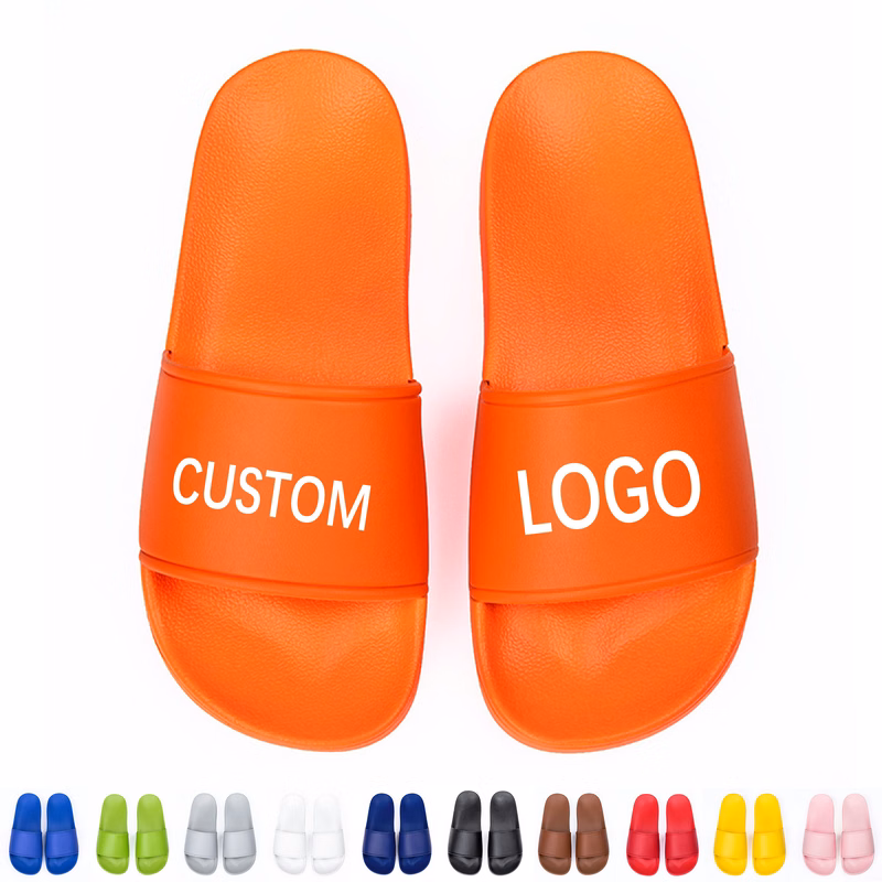 Full Color Platform Summer Slides Slippers