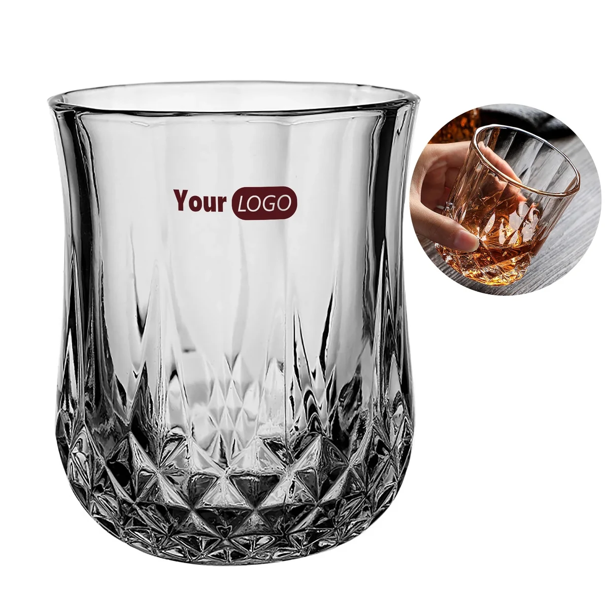Glass Household Water Cup 1