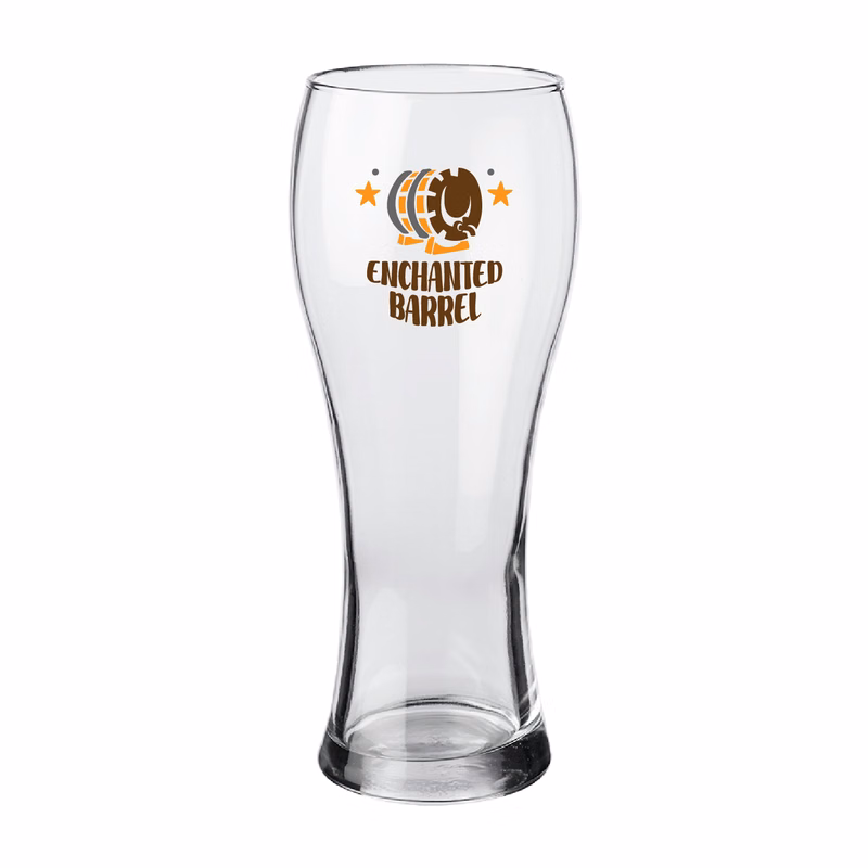 23 oz. Hops King Pilsner Beer Glass (Engraved Imprint)