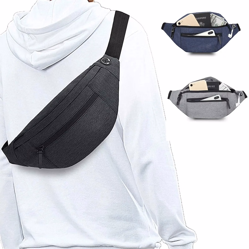 Crossbody Fanny Pack with Pockets