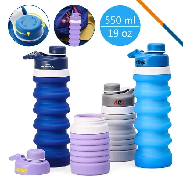 Eskers Collapsible Bottle for Commutes, Fitness and Travel 1