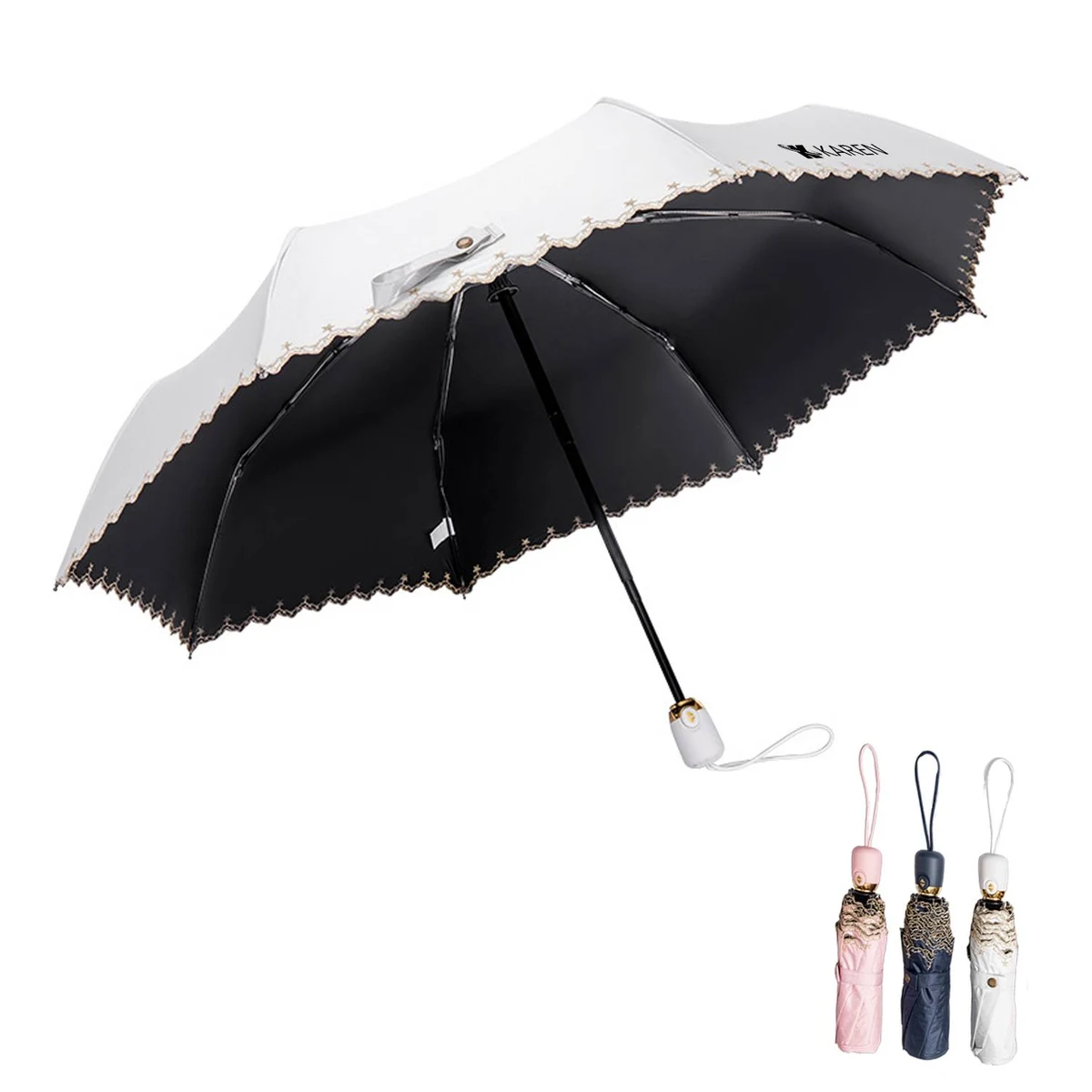 Travel Compact Windproof Small Umbrella 1