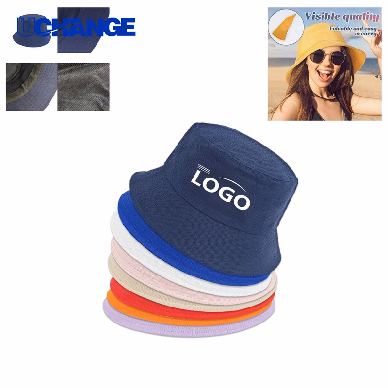 Full Color Cotton Bucket Sun Hat