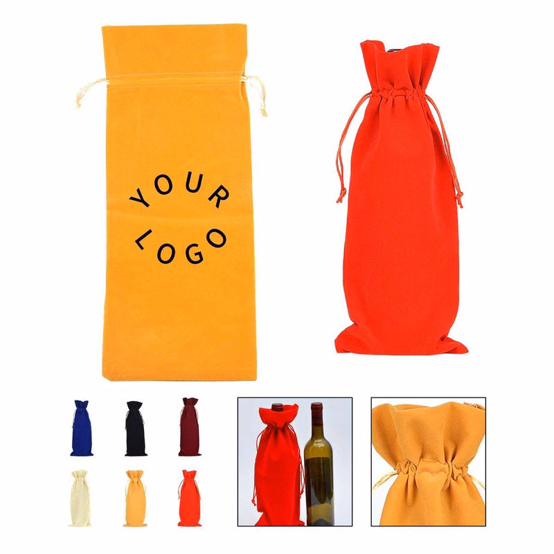 Elegant Velvet Wine Tote for Special Occasions