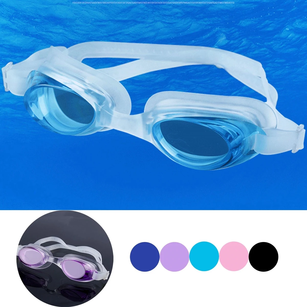 Clear Swim Goggles 1