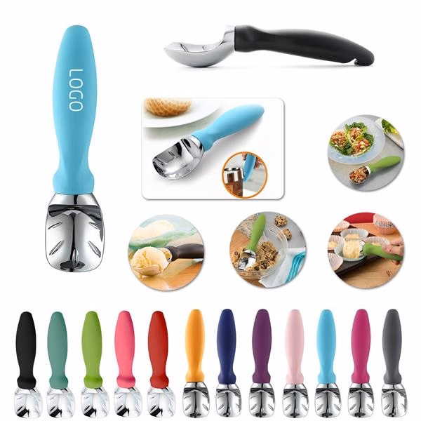 Ice Cream Scoop with Soft Grip Handle