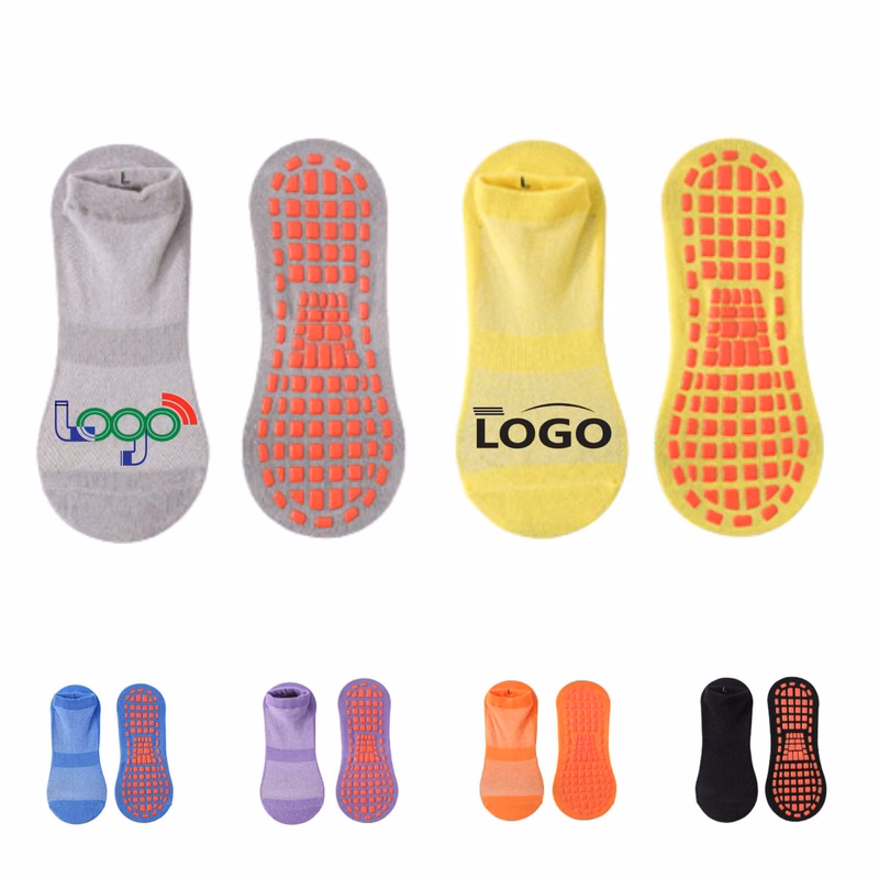 Non-Slip Pilates Socks With Yoga Grip Enhanced Traction