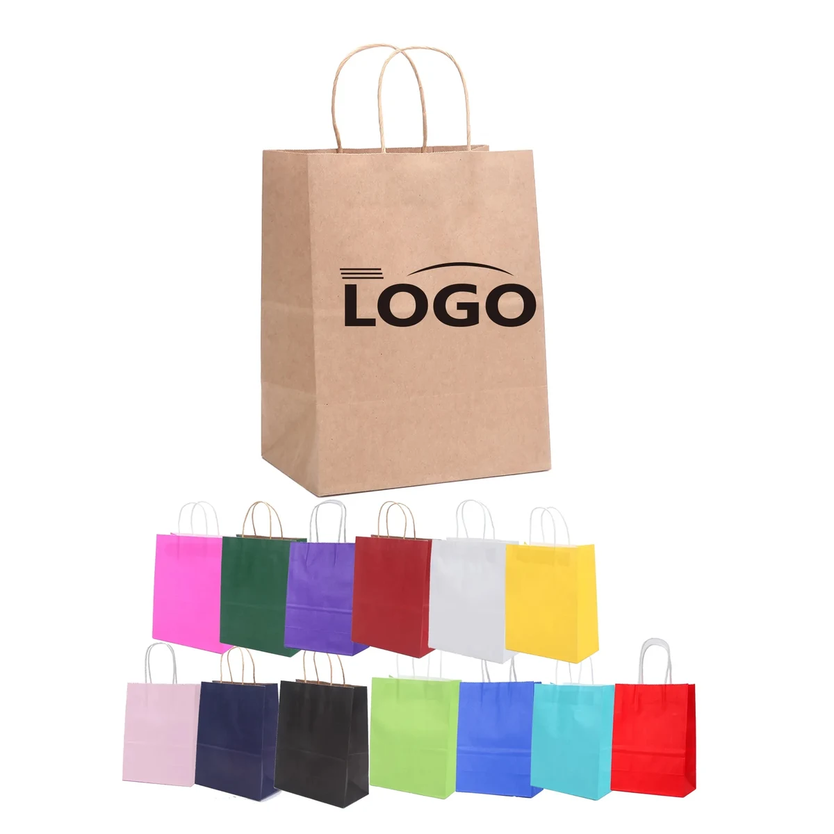 Stylish Eco-Friendly Kraft Paper Bags Durable Blosas Candy 1