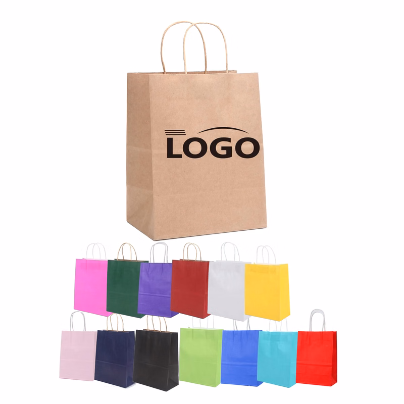 Stylish Eco-Friendly Kraft Paper Bags Durable Blosas Candy
