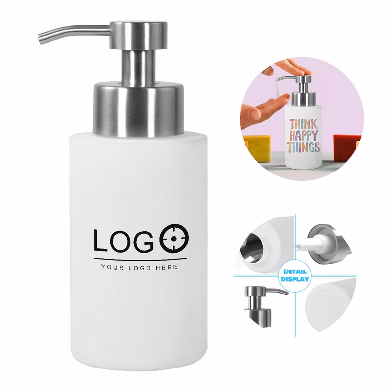 18oz Stainless Steel Hand Soap Dispenser Bottle