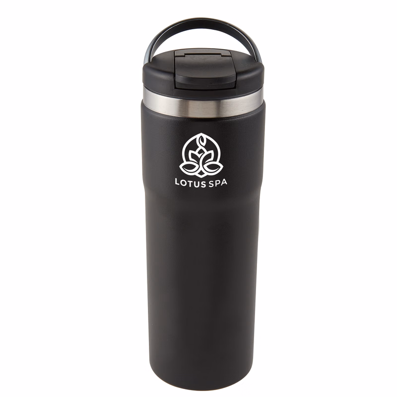 20 Oz. Himalaya Stainless Steel Bottle w/Carrying Handle