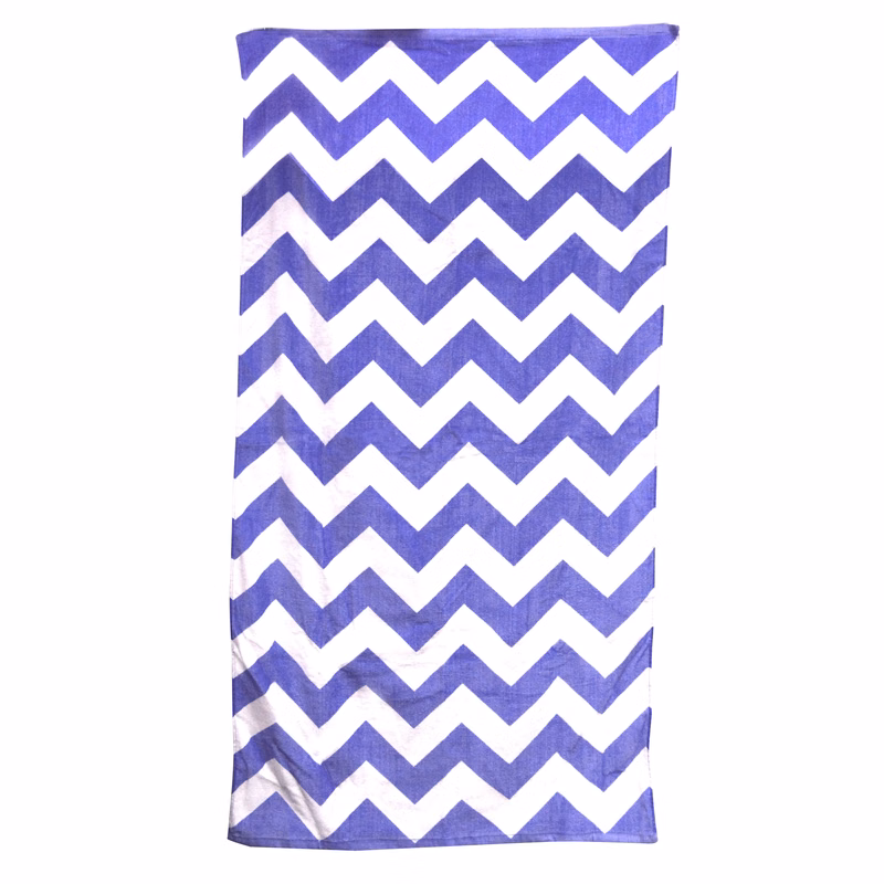 Chevron Beach Towel