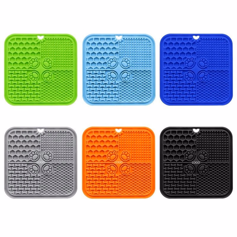 Silicone Pet Dog Feeding Lick Mat
