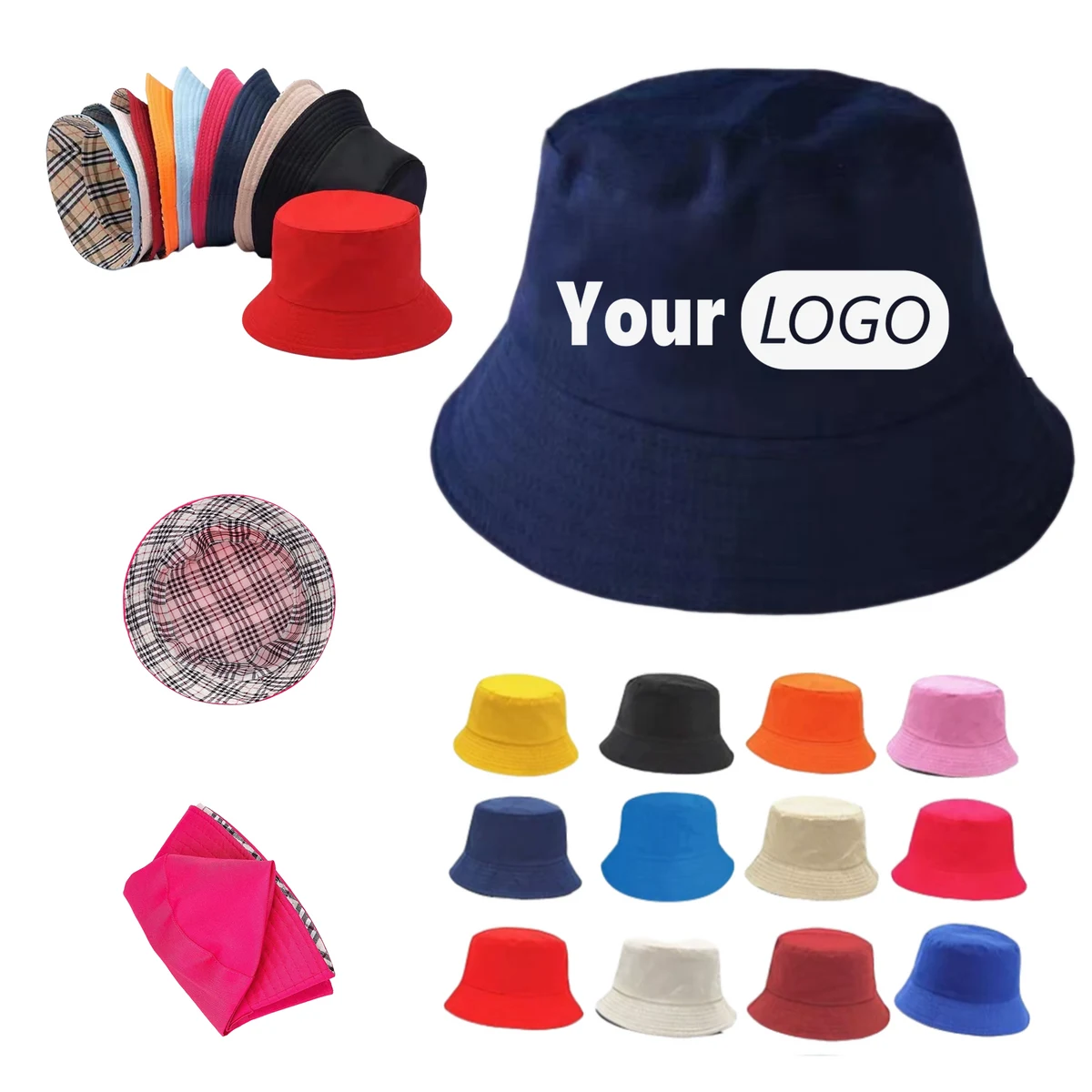 22.4-23.6 Inch Lightweight Bucket Hat 1