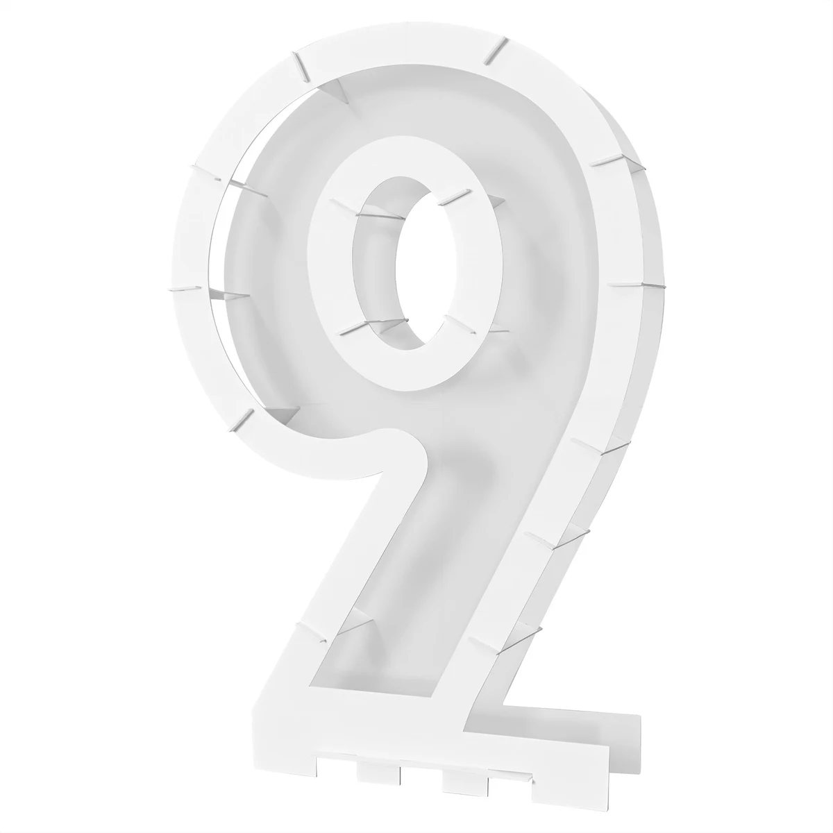 Balloon Mosaic Number "9" Frame 1