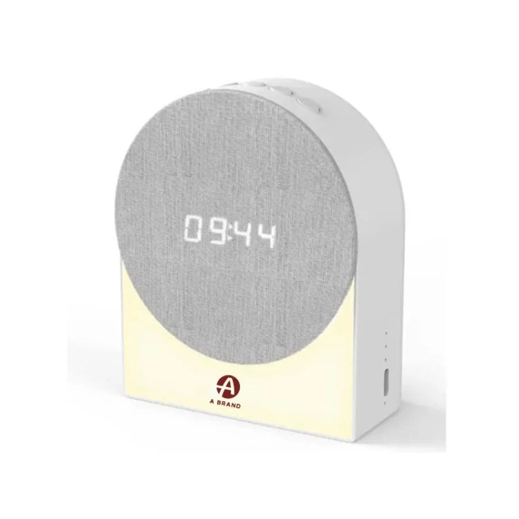Sleeping Device White Noise Speaker Alarm Clock Night Light 1