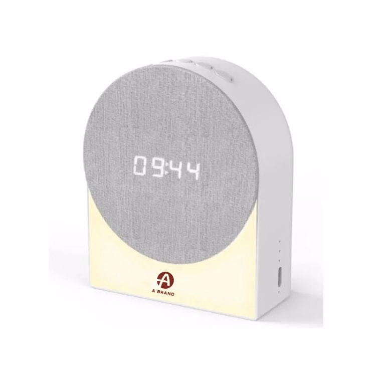 Sleeping Device White Noise Speaker Alarm Clock Night Light