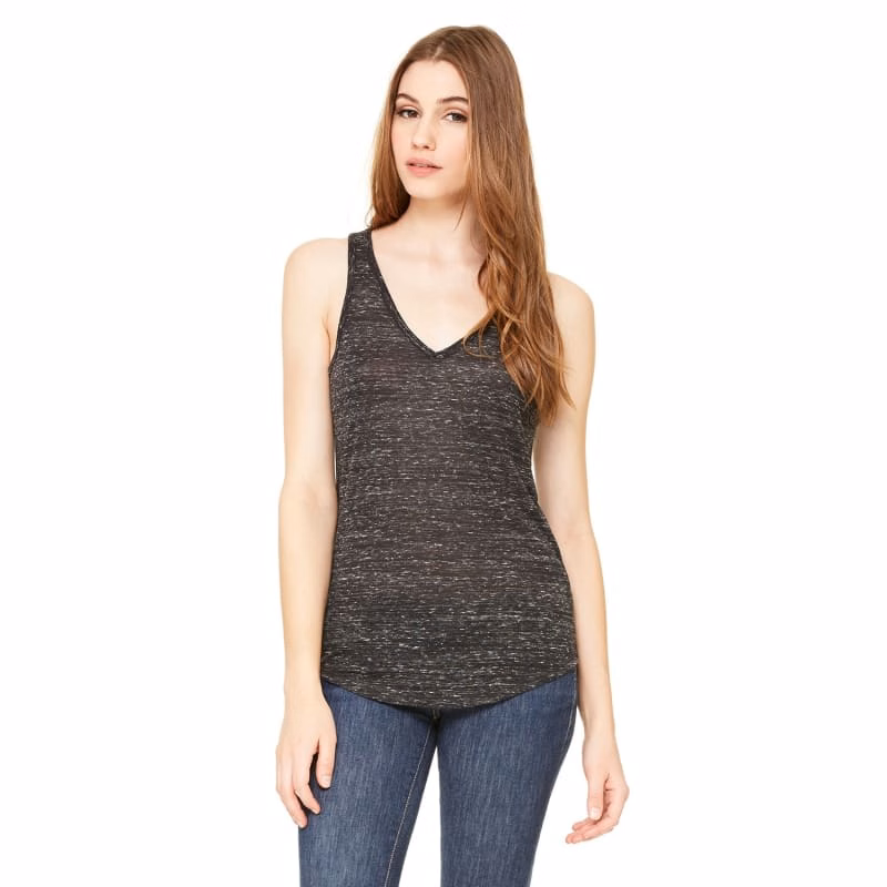 Bella Ladies Flowy V-Neck Tank