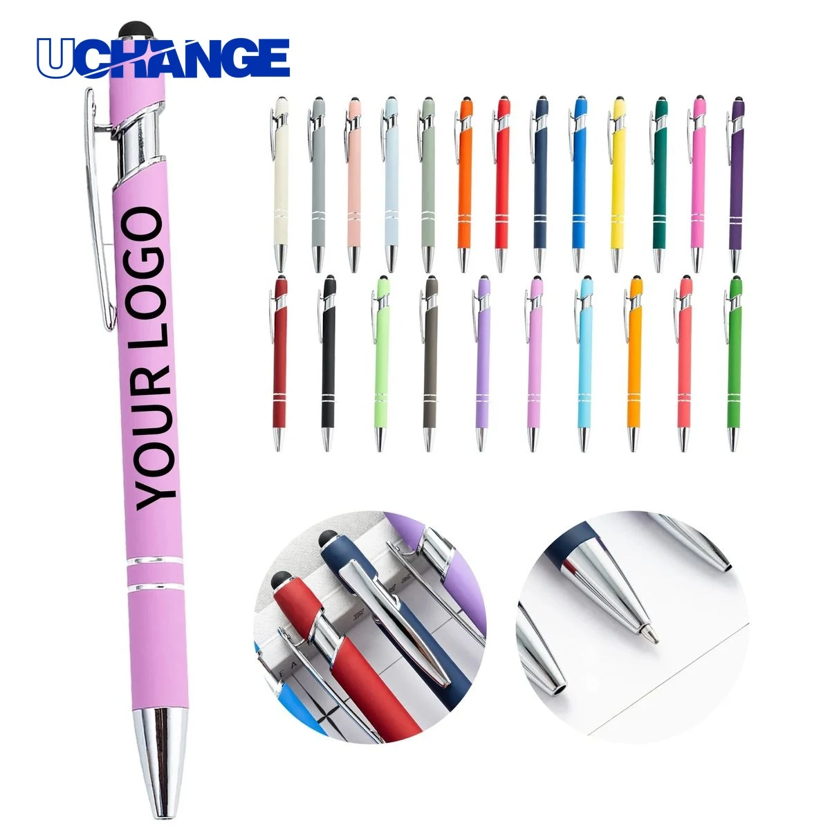 Metal Retractable Ballpoint Pen 5.71 Inch 1