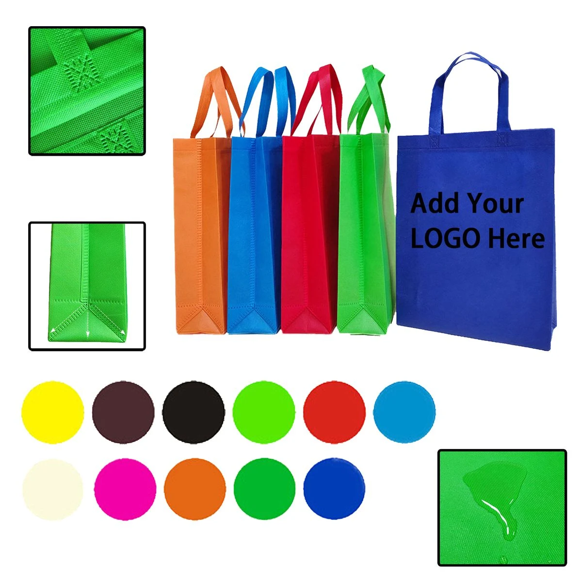 Heavy-Duty Non-Woven Fabric Shopping Tote Bag 1