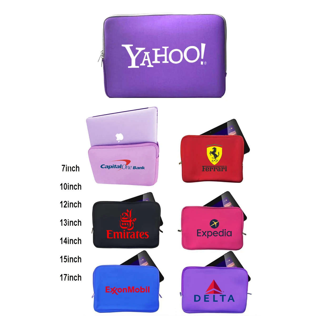 iBank ® 13" Neoprene Case compatible with MacBook Air/Pro 13/Pro 14 1