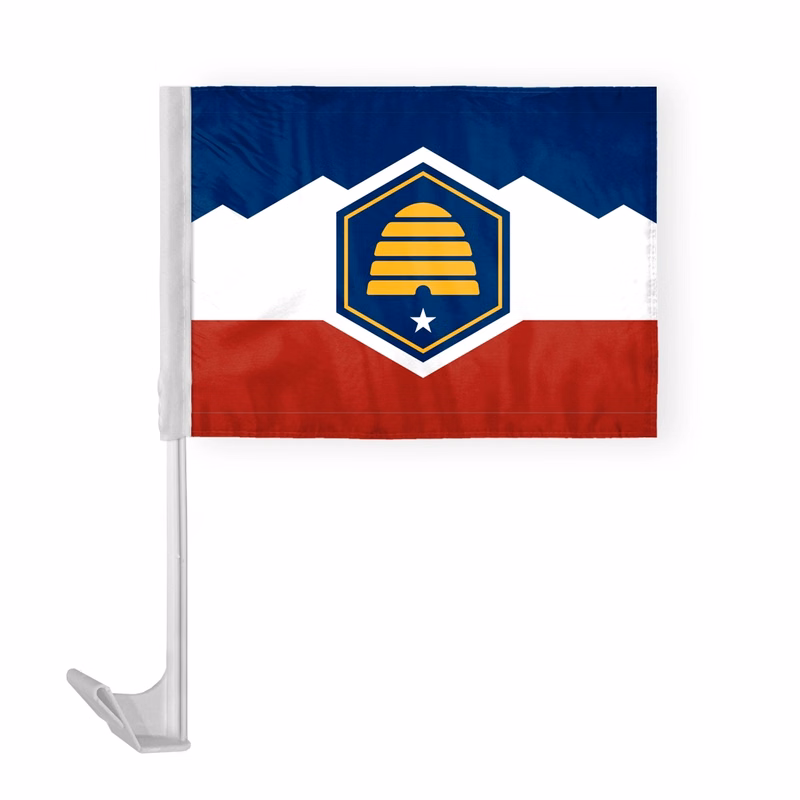 Utah (Design2023) Car Flag