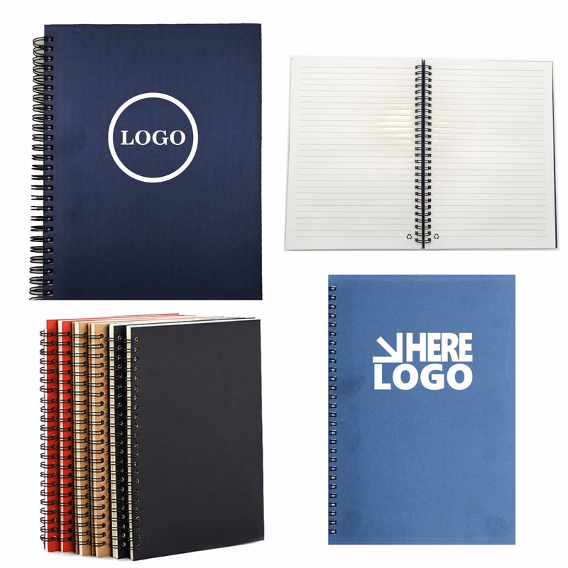 7" x 10" coil hardcover notebook