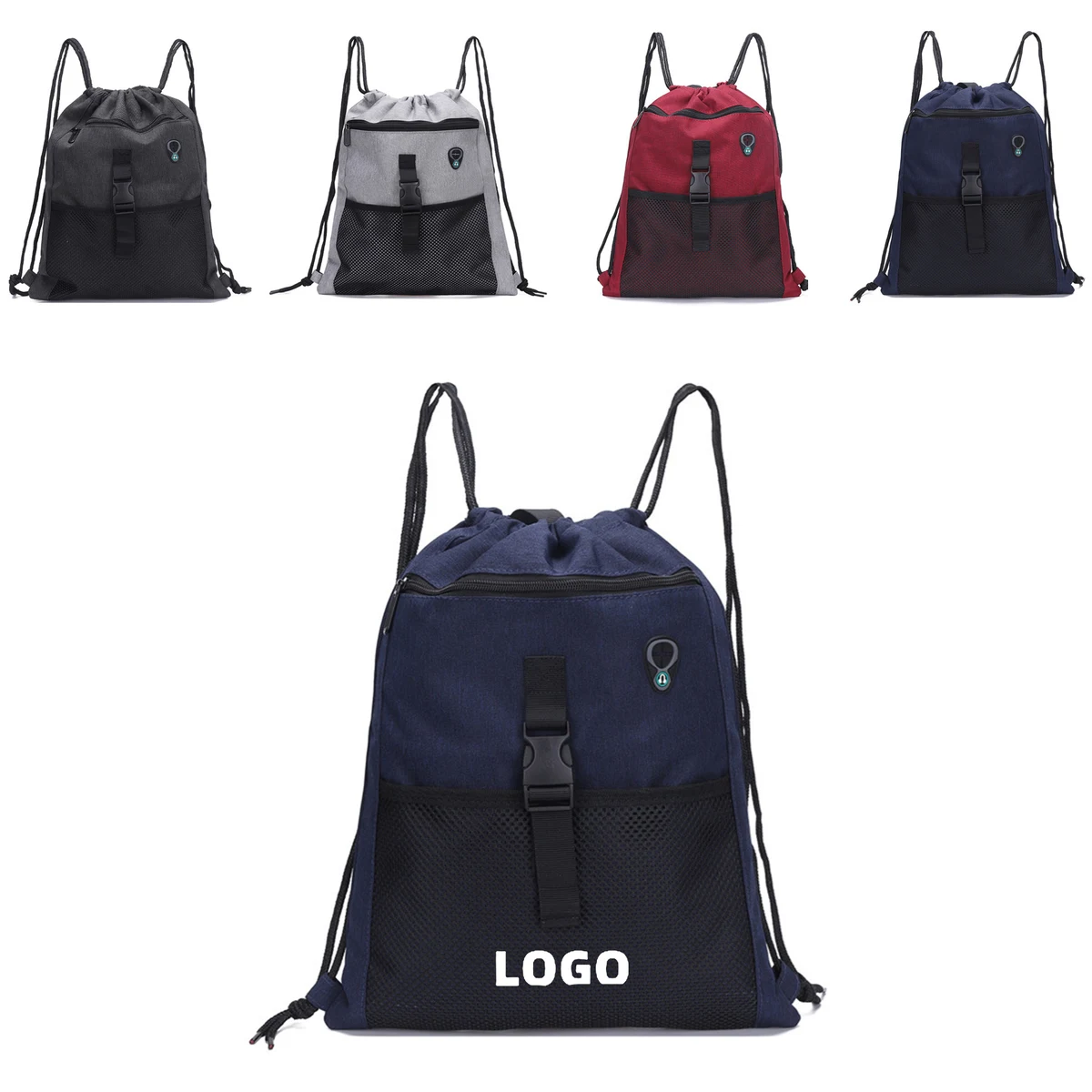 Durable Drawstring Backpack 1
