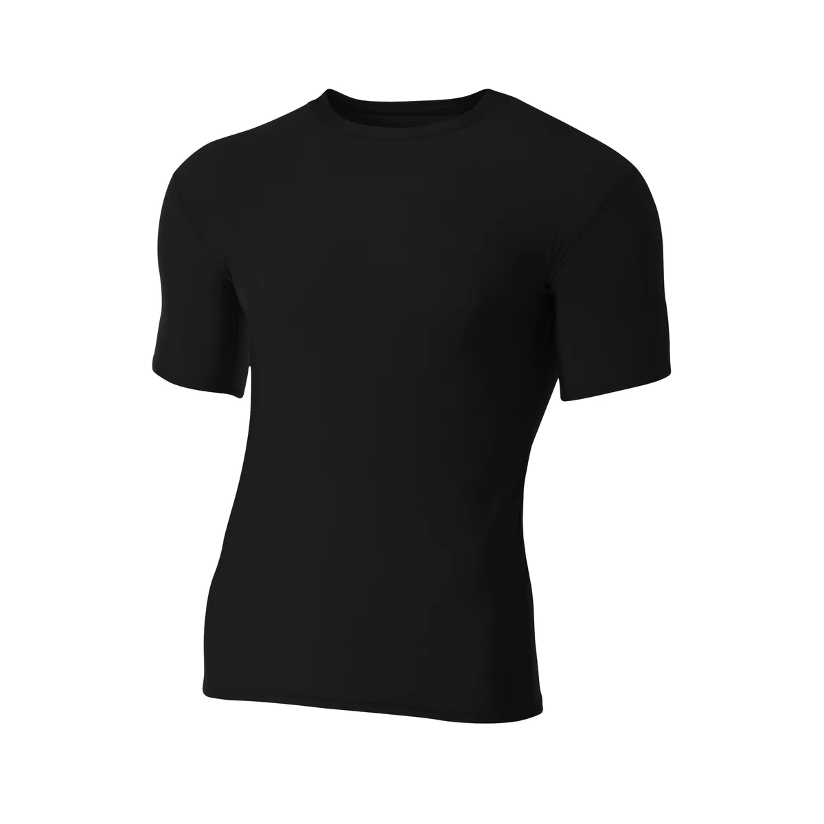 A4 Youth Short Sleeve Compression Crew 1