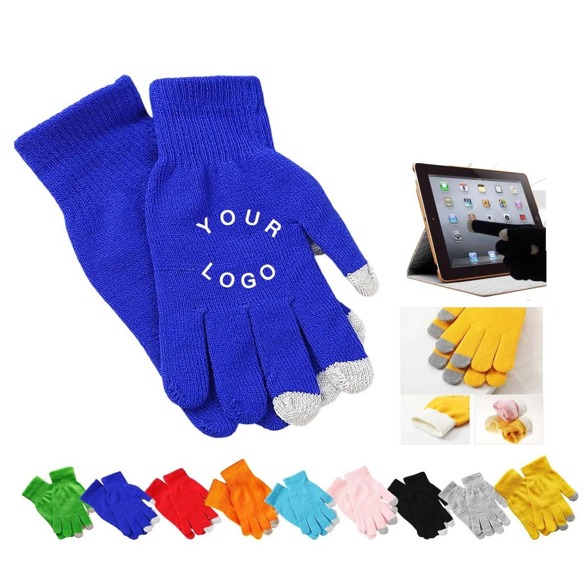 Touch Screen Compatible Acrylic Gloves 1