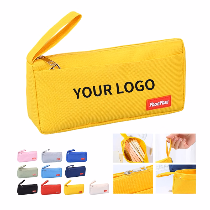 Double-Layer Pencil Case with Large Capacity